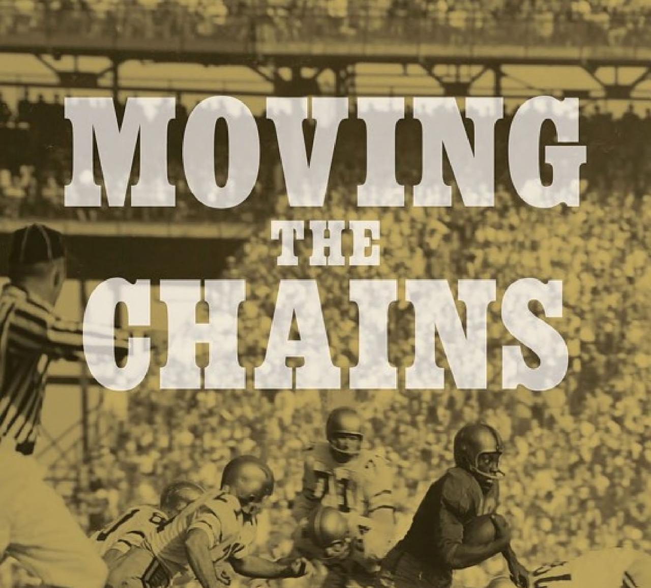 Book cover of "Moving Chains" by Alum Erin Sapp (SLA '13) 