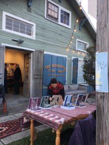 Person at the Neighborhood Story Project