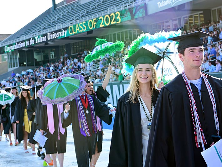 Tulane School of Liberal Arts Graduates from the Class of 2023