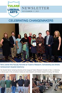SLA Newsletter, November 2021 - Celebrating Changemakers