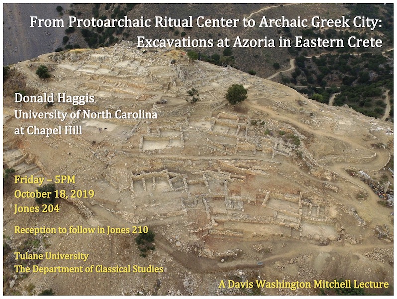Flyer for the 2019 A Davis Washington Mitchell Lecture