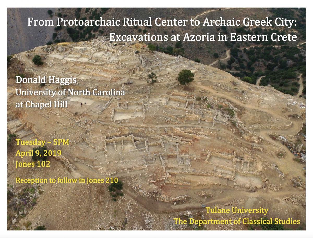 2019 From Protoarchaic Ritual Center to Archaic Greek City flyer