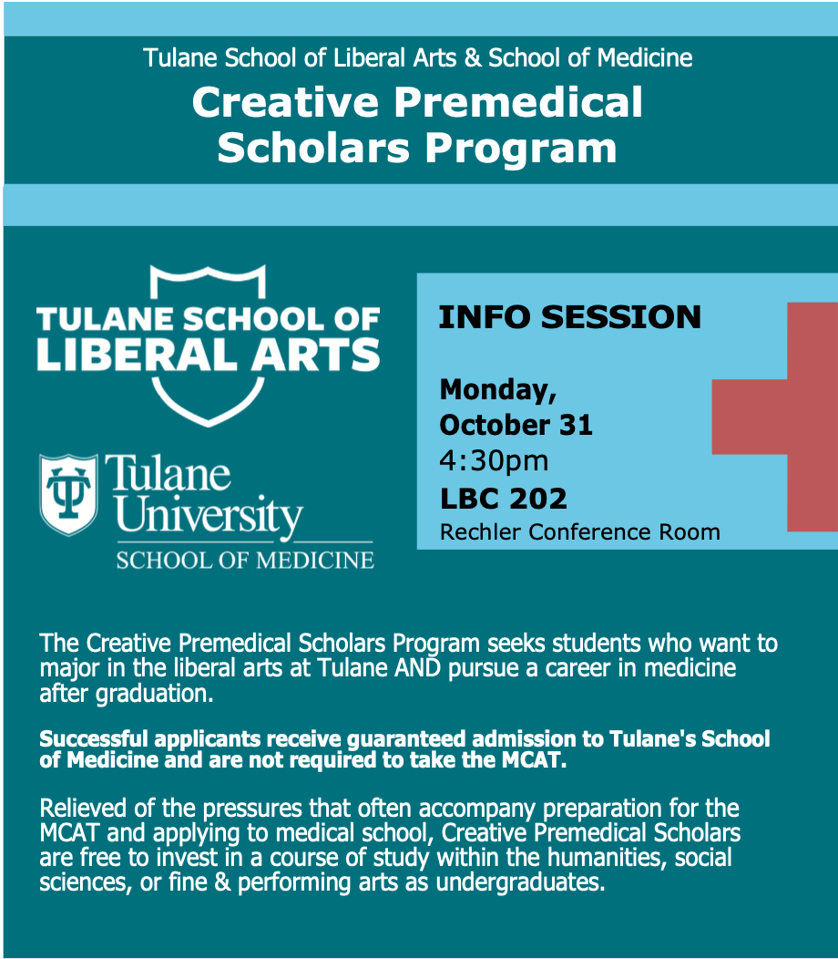 Creative Premedical Scholars program