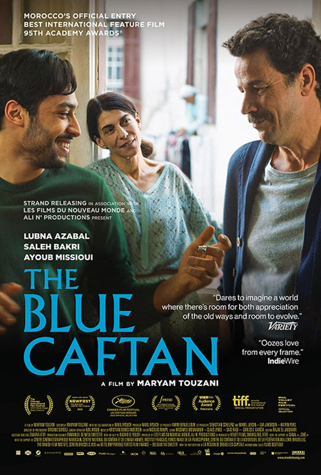 Poster for The Blue Caftan Event