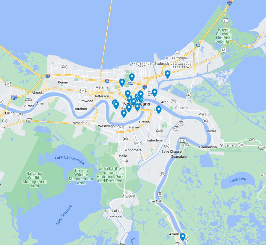 Interactive Google Map of NOCGS Fellows