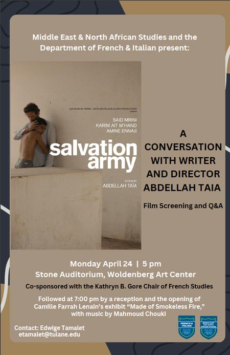 Poster for Salvation Army Film Screenin Event