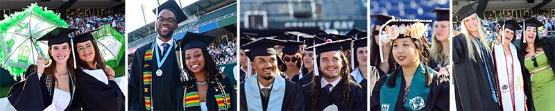 Tulane University Graduates at Commencement