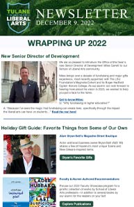 Wrapping Up 2022 - December 2022 Newsletter