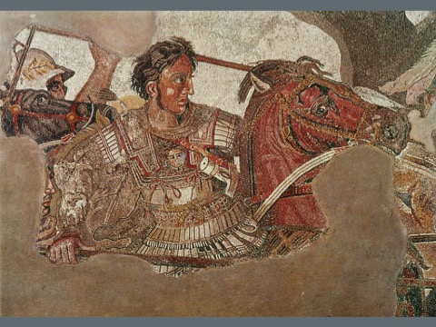 Alexander the Great Mosaic by Philoxenus of Eretria