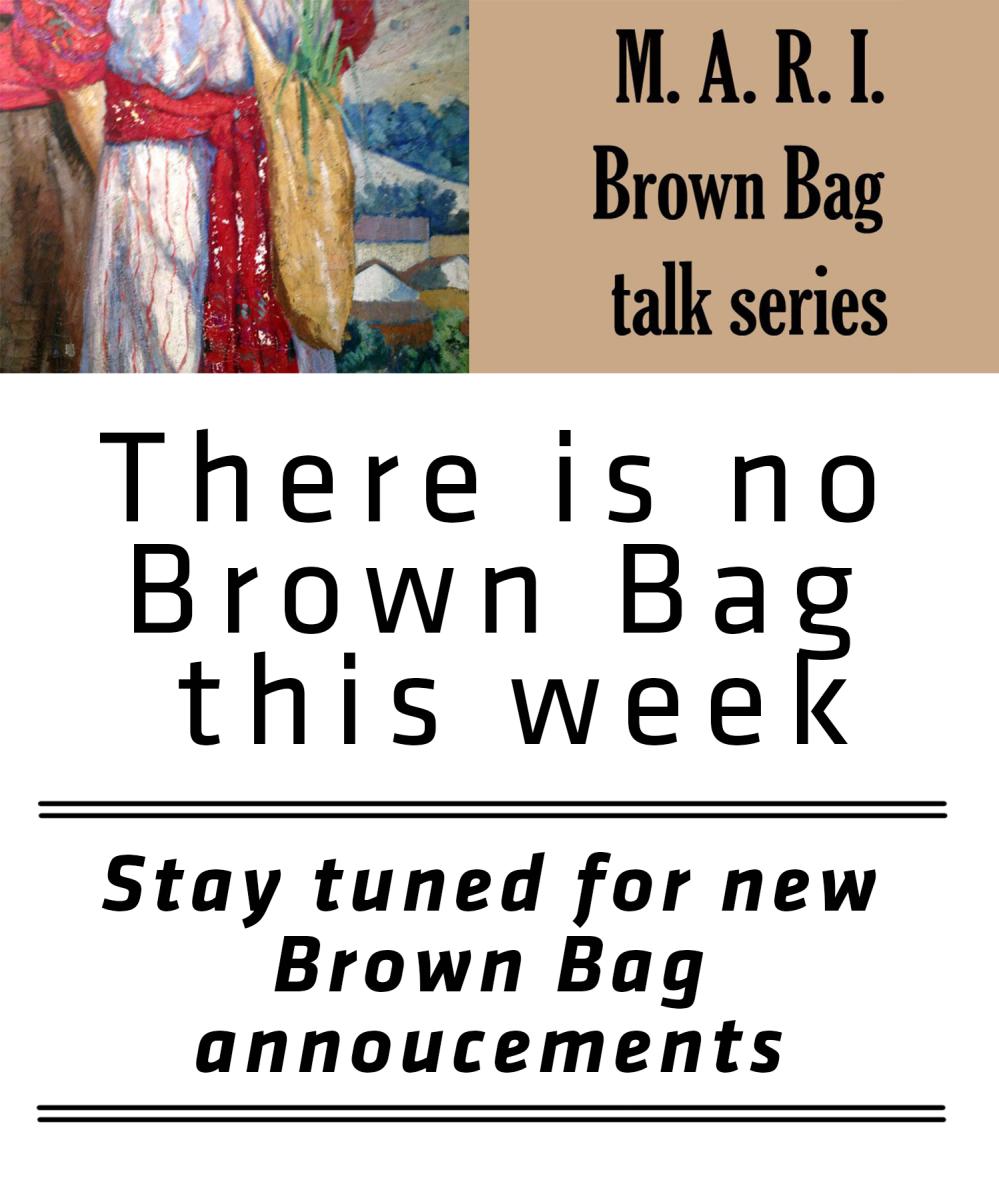 MARI Brown bag flyer