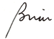 signature Brian Edwards