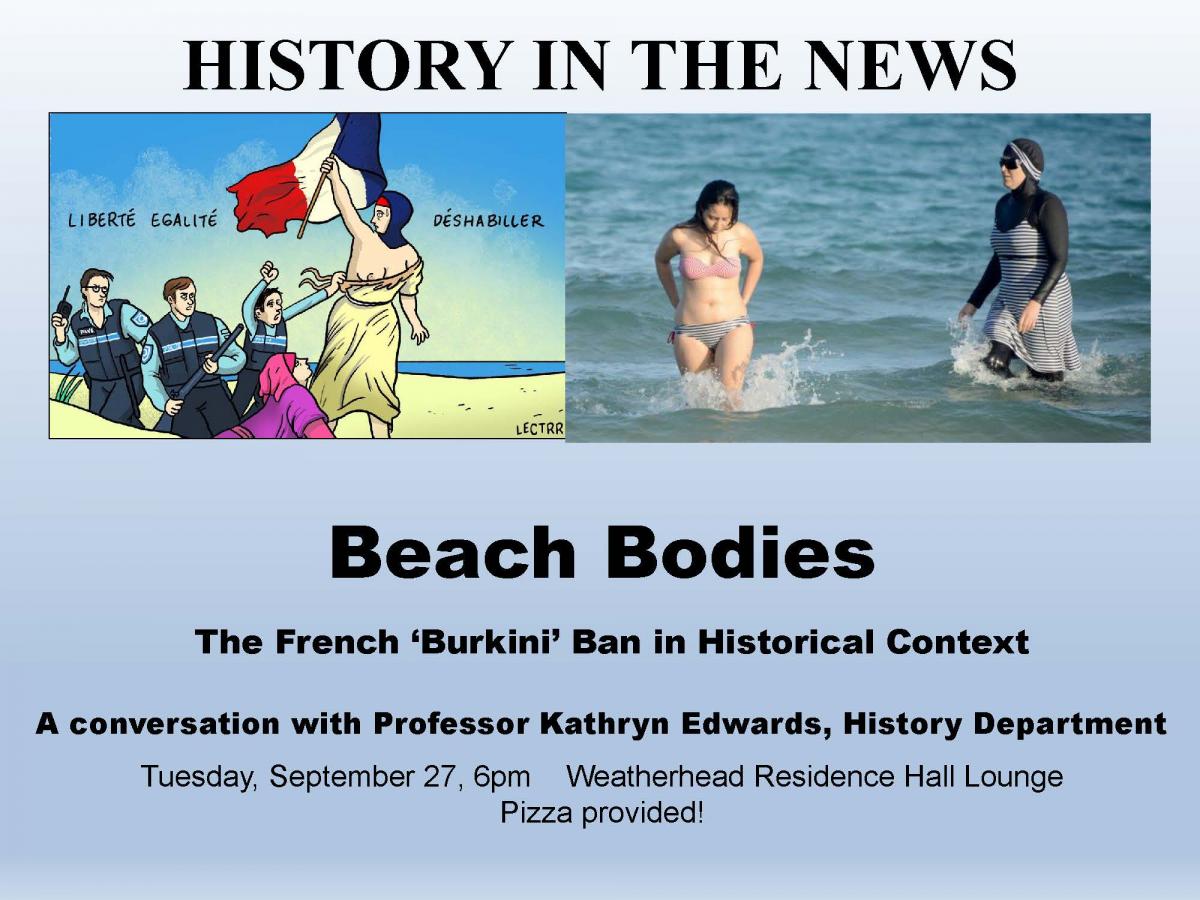 Burkini Ban History in the News
