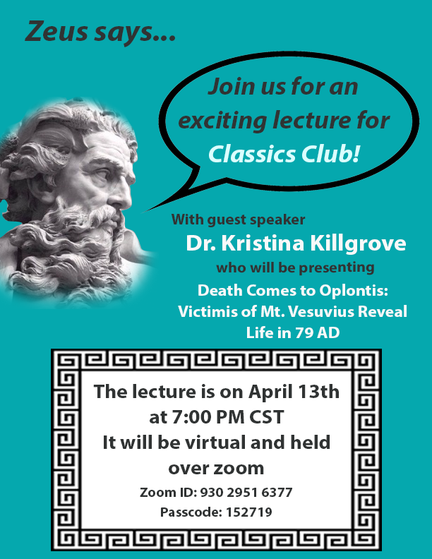 Classics Club Lecture Death Comes to Oplontis