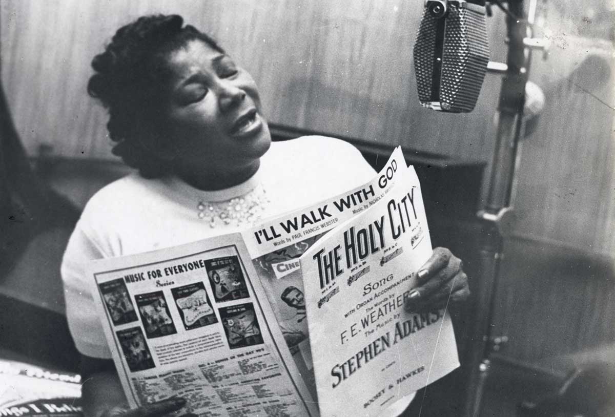Mahalia Jackson, Hogan Jazz Archive