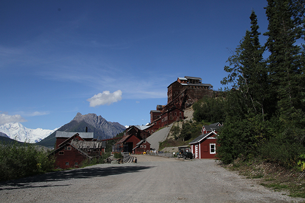 The 14-storey Kennicott Concentration Mill, Kennecott, Alaska