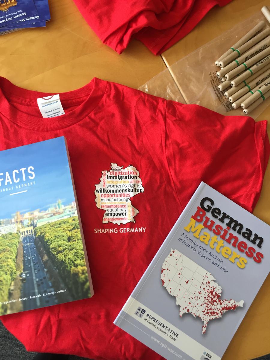 German Studies books and Shaping Germany T-Shirt