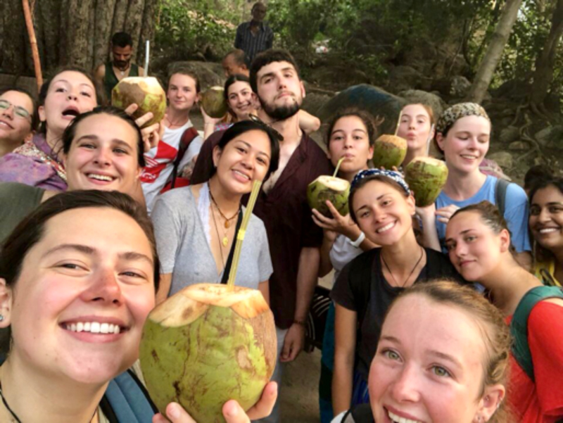 Tulane Students in India