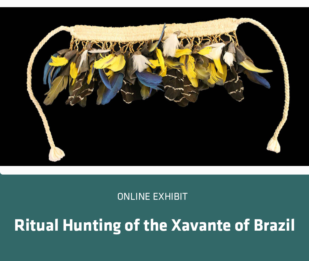 Online Exhibit; Ritual Hunting of the Xavante of Brazil