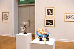 sculpture- Andrew Katz, prints- Michael Richardson 3, Master of Fine Arts Thesis Exhibition, 2003