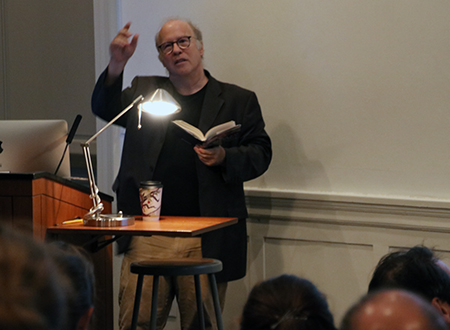 Mark Danner speaking at Tulane University