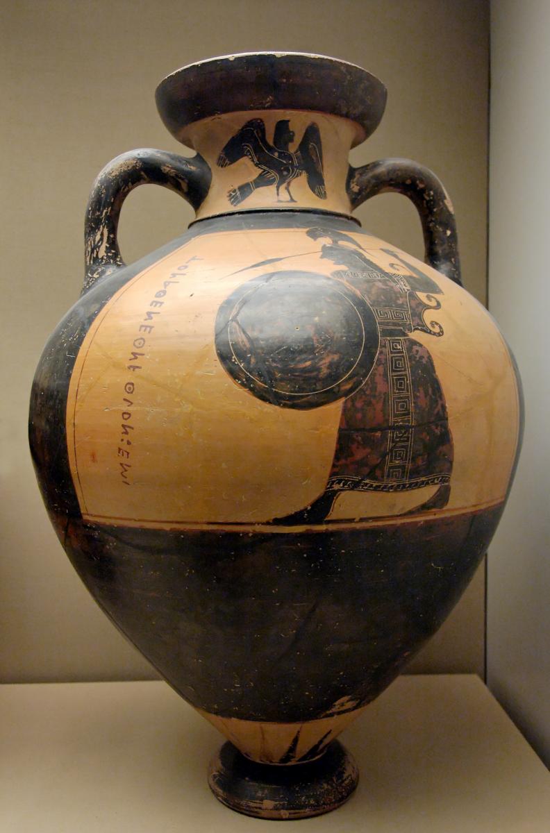 The Burgon amphora ca. 565 BCE, BM, London