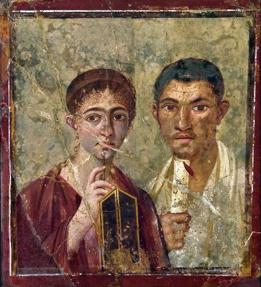  Portrait of Terentius Neo, Pompeii