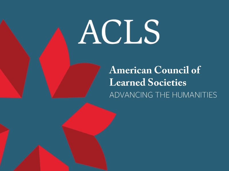 ACLS American Council of Learned Societies