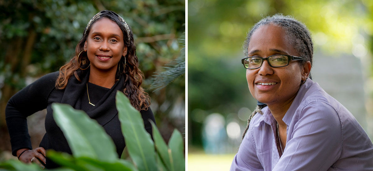 Africana Studies Faculty Mia Bagneris and Laura Rosanne Adderley Tulane University