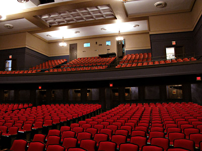 Dixon Concert Hall view from stage