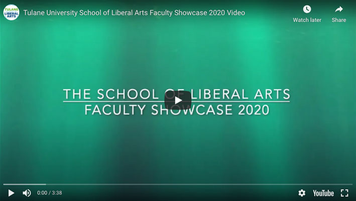 School of Liberal Arts Faculty Showcase 2020