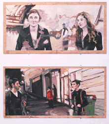 Rachael Granberry, Honorable Mention in Painting [Figurative], Undergraduate Juried Exhibition 2009