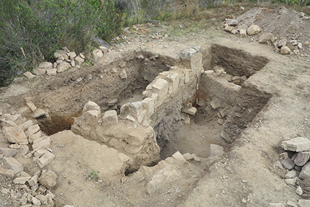 Reparín excavations, these upper buildings are thought to be houses