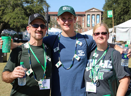 Tulane Family at Homecomming