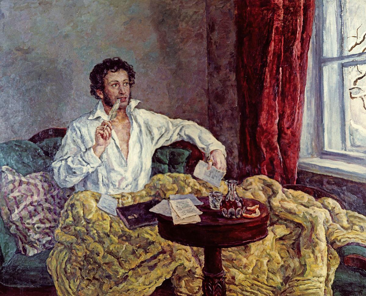 Painting of Alexander Pushkin