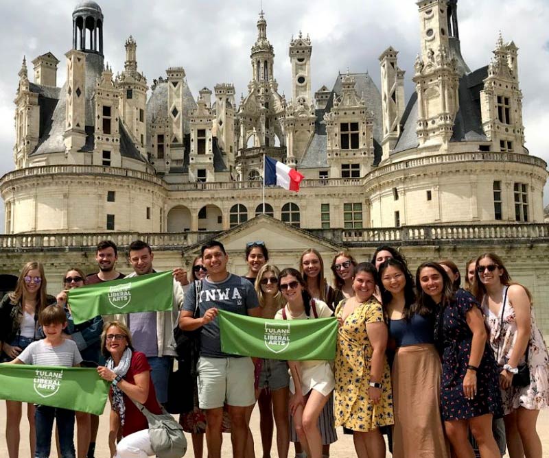 Tulane Students Study abroad in France