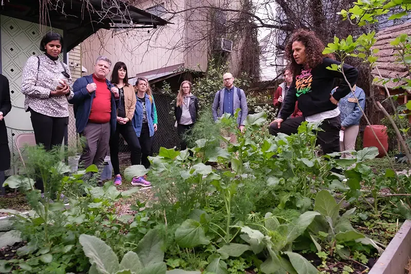 Participants of Gulf Coast Connections Conference visit local sites