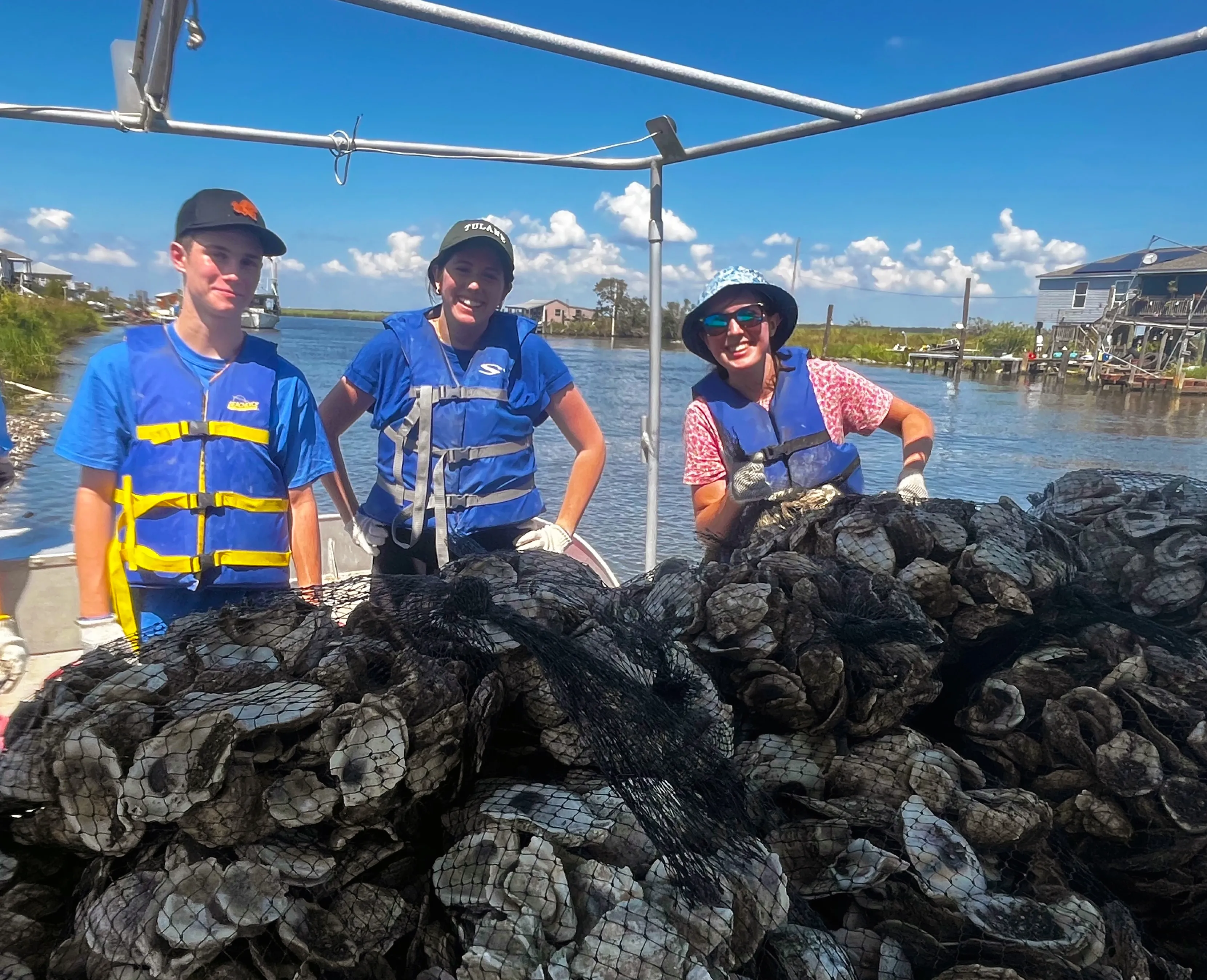 -Tulane Students Partner with Native Communities to Restore Coastal Louisiana