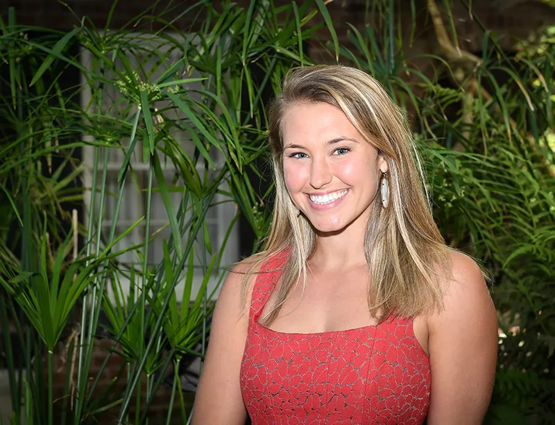 Tulane University's Division I athlete and economics major Rose Brutkiewicz