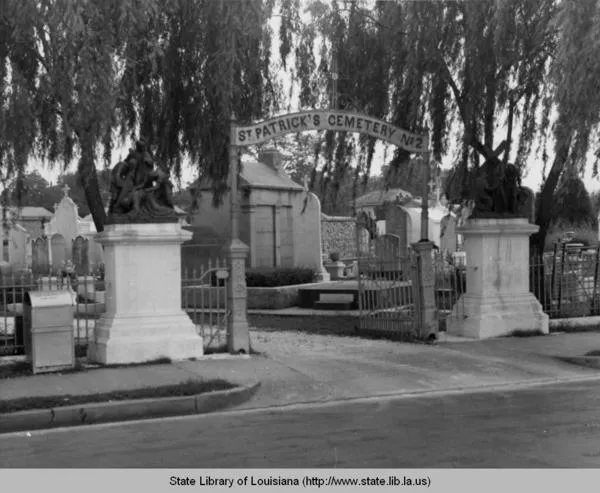 St. Patrick’s Cemeteries No. 1 and 2 (entrance pictured above).