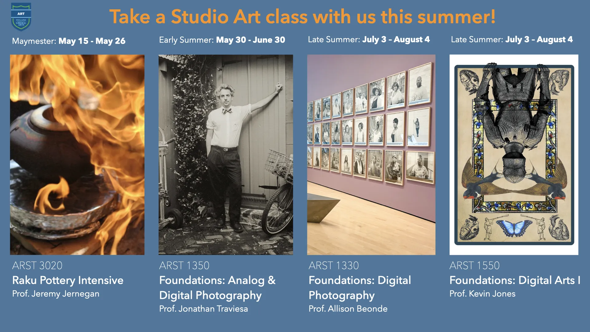 Studio art summer courses