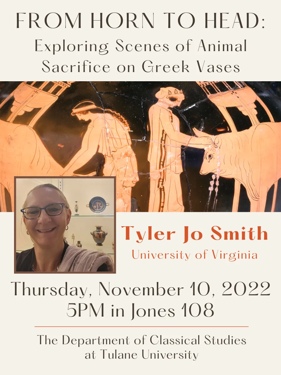 Flyer for the Event, Scenes of Animal Sacrifice