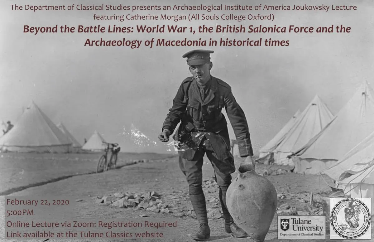 Archaeological Institute of America Joukowsky Lecture